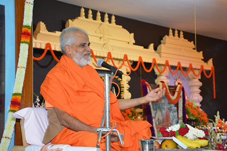 PUJYA SWAMI BRAHMANANDA - Chinmaya Vidyalaya, Koramangala