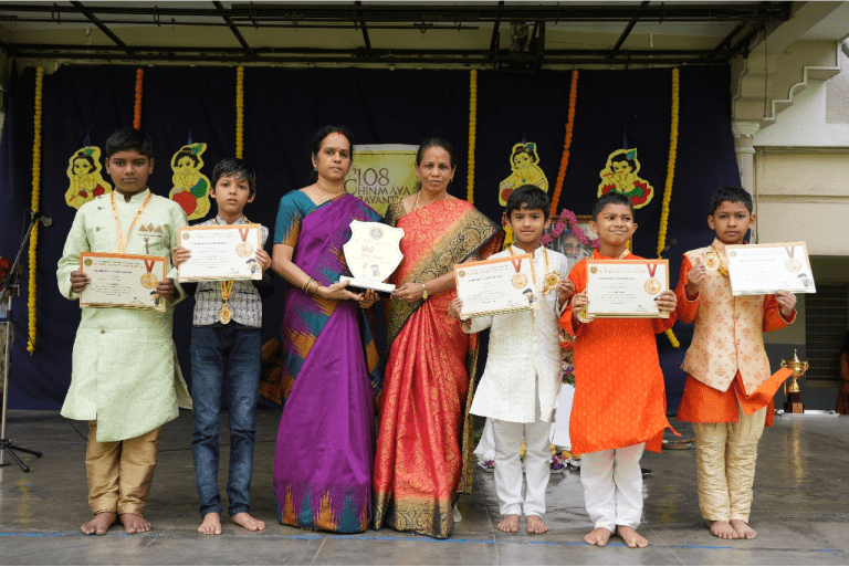 District level Geetha Gayana Competition - Chinmaya Vidyalaya, Koramangala